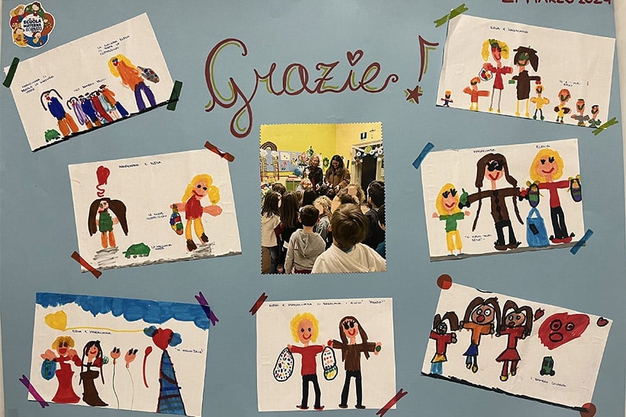 Pasqua 24 scuola materna Bornato